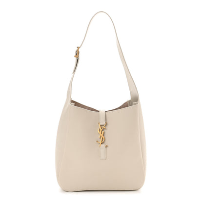 Saint Laurent Smooth Calfskin Small Le 5 A 7 Soft Hobo Blanc Vintage 1 of 10