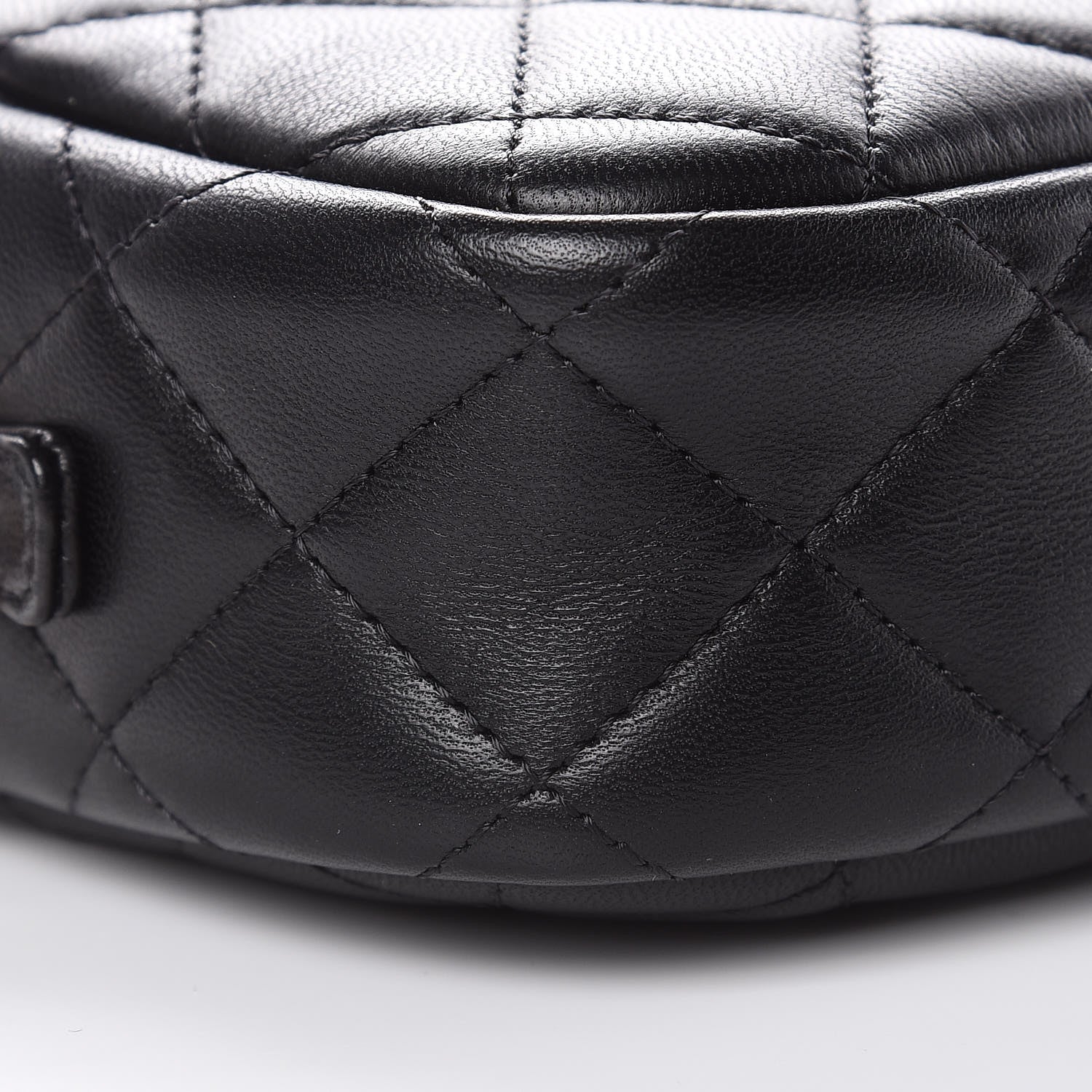 Chanel Lambskin Quilted Small Timeless Camera Case Black 8 of 10