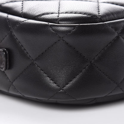Chanel Lambskin Quilted Small Timeless Camera Case Black 8 of 10