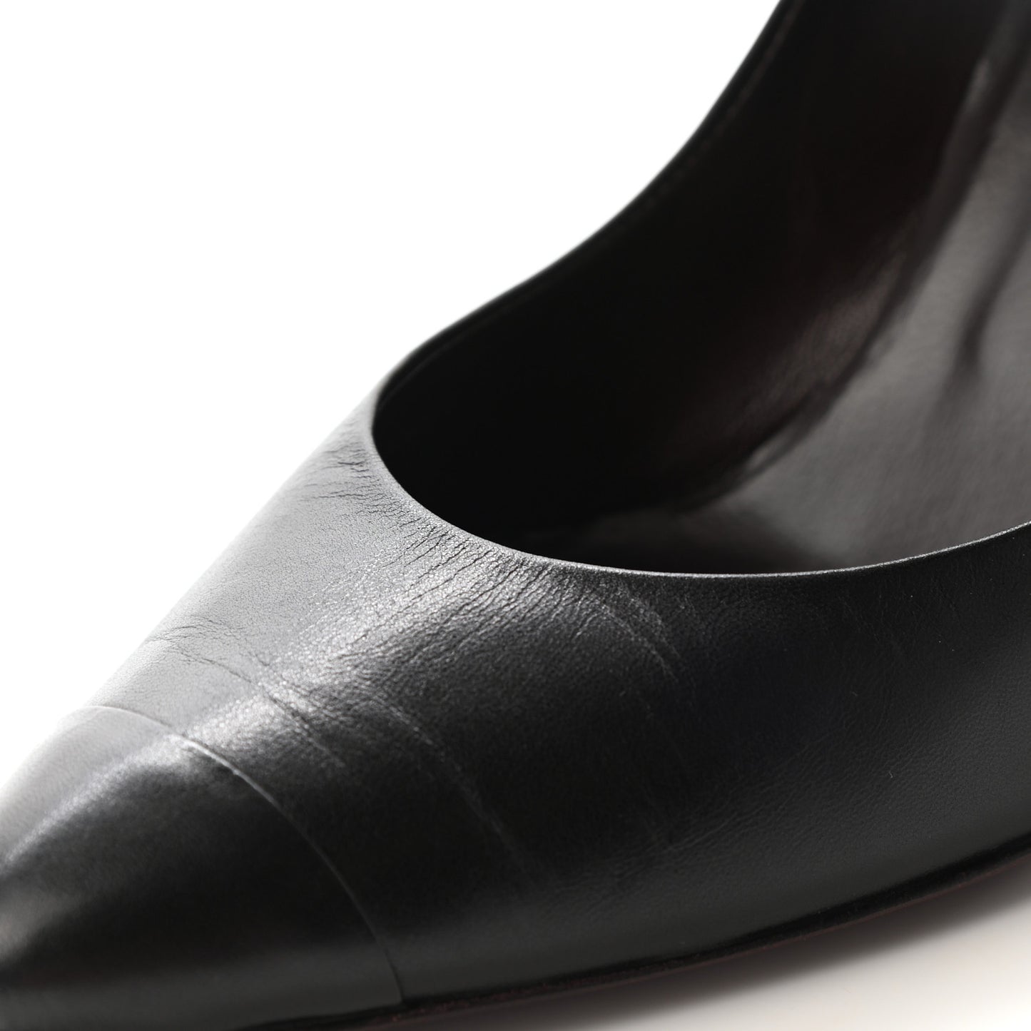 Lambskin CC Pumps 41 Black