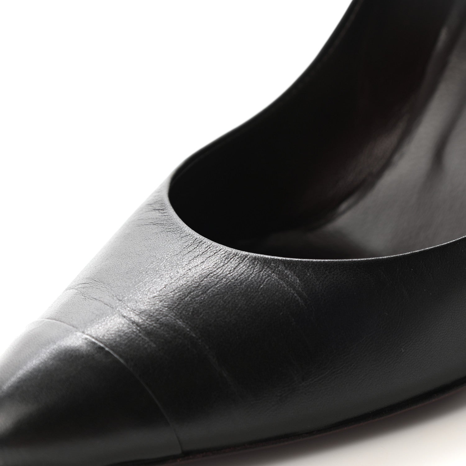 Chanel Lambskin CC Pumps 41 Black 8 of 10