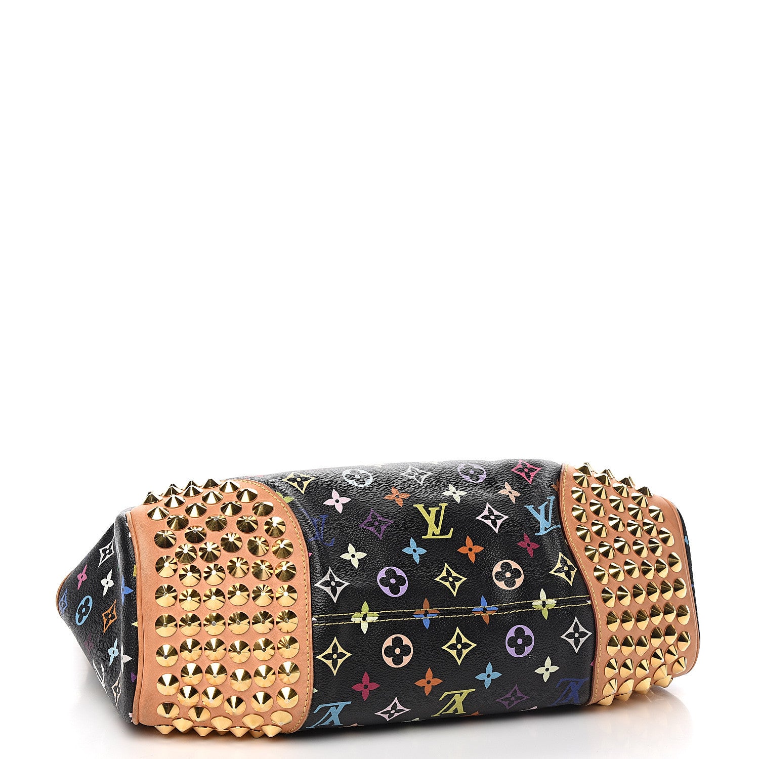 Louis Vuitton Monogram Multicolor Chrissie Black 3 of 11