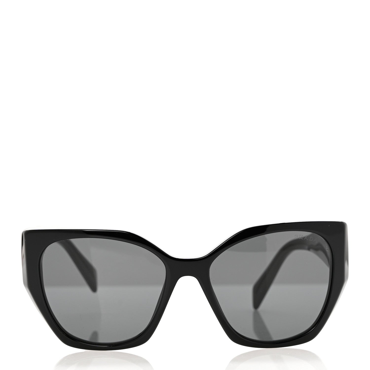 Prada Acetate Symbole Sunglasses SPR 19Z Black 2 of 6