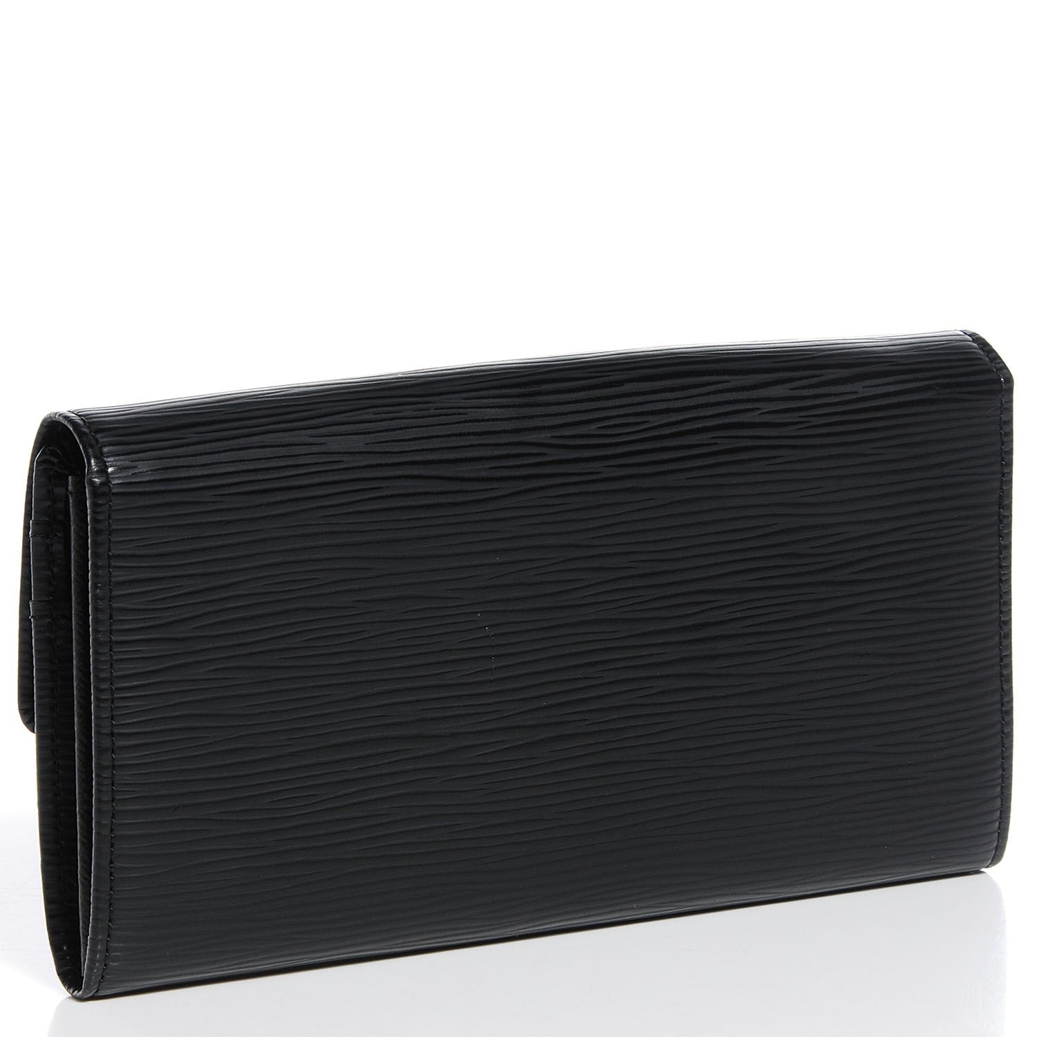 Louis Vuitton Epi Sarah Wallet Black 3 of 7