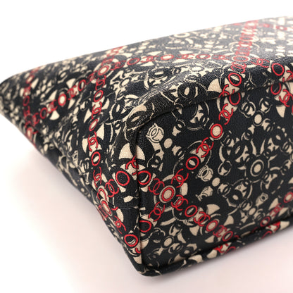 Chanel Coated Canvas Coco Small Tote Black 9 of 10