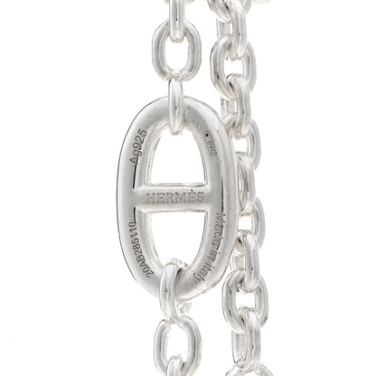 Hermes Sterling Silver Farandole Necklace 120 4 of 4