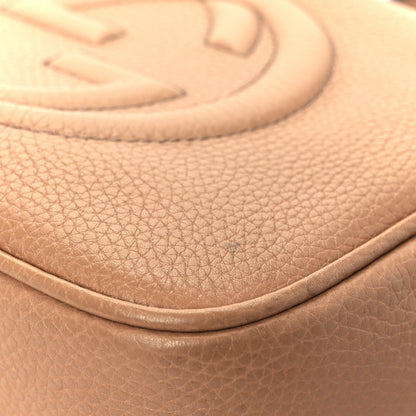 Gucci Pebbled Calfskin Small Soho Disco Bag Camelia 12 of 12