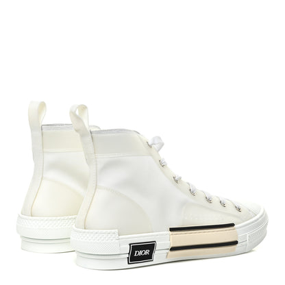 Christian Dior Canvas Mens B23 High Top Sneakers 45 White 5 of 12