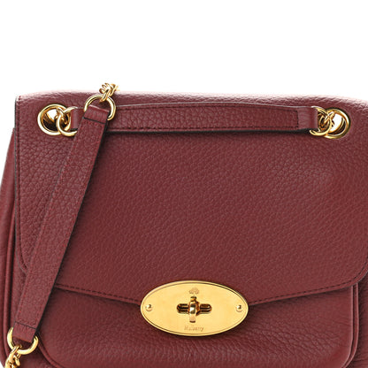 Mulberry Heavy Grained Calfskin Darley Satchel Crimson 7 of 10
