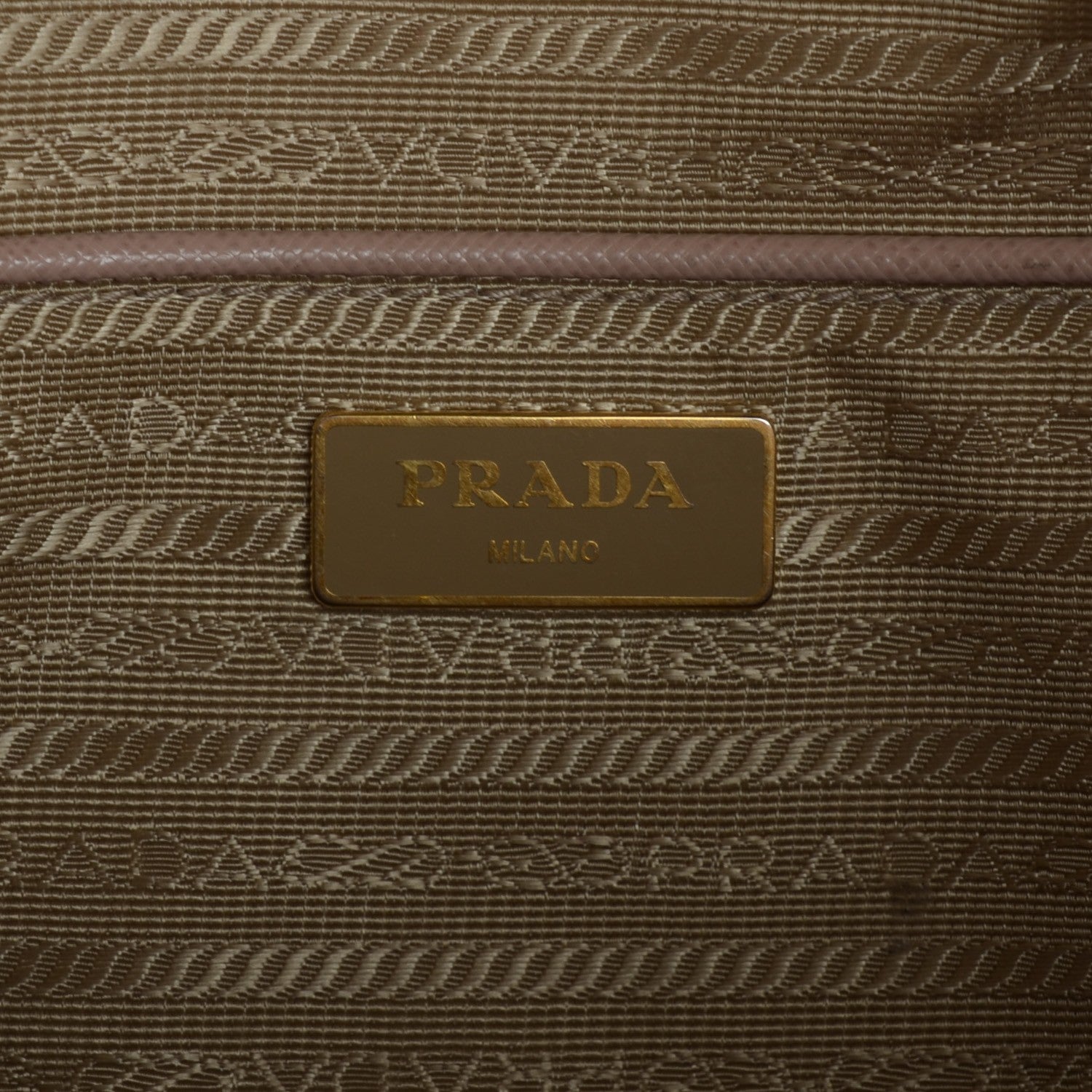 Prada Saffiano Lux Large Tote Cammeo 11 of 13