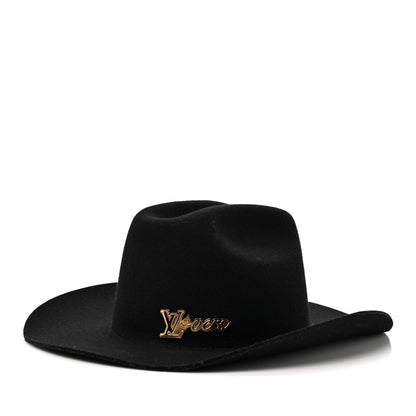 Louis Vuitton Felt LV Lovers Hat M Black 1 of 9