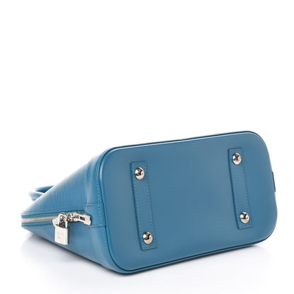 Louis Vuitton Epi Alma PM Cyan 4 of 9