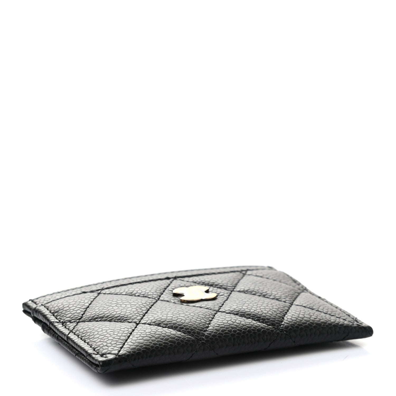 Chanel Caviar Quilted Card Holder Black 4 of 9