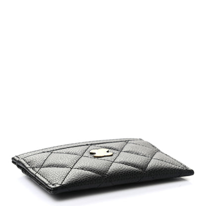 Chanel Caviar Quilted Card Holder Black 4 of 9