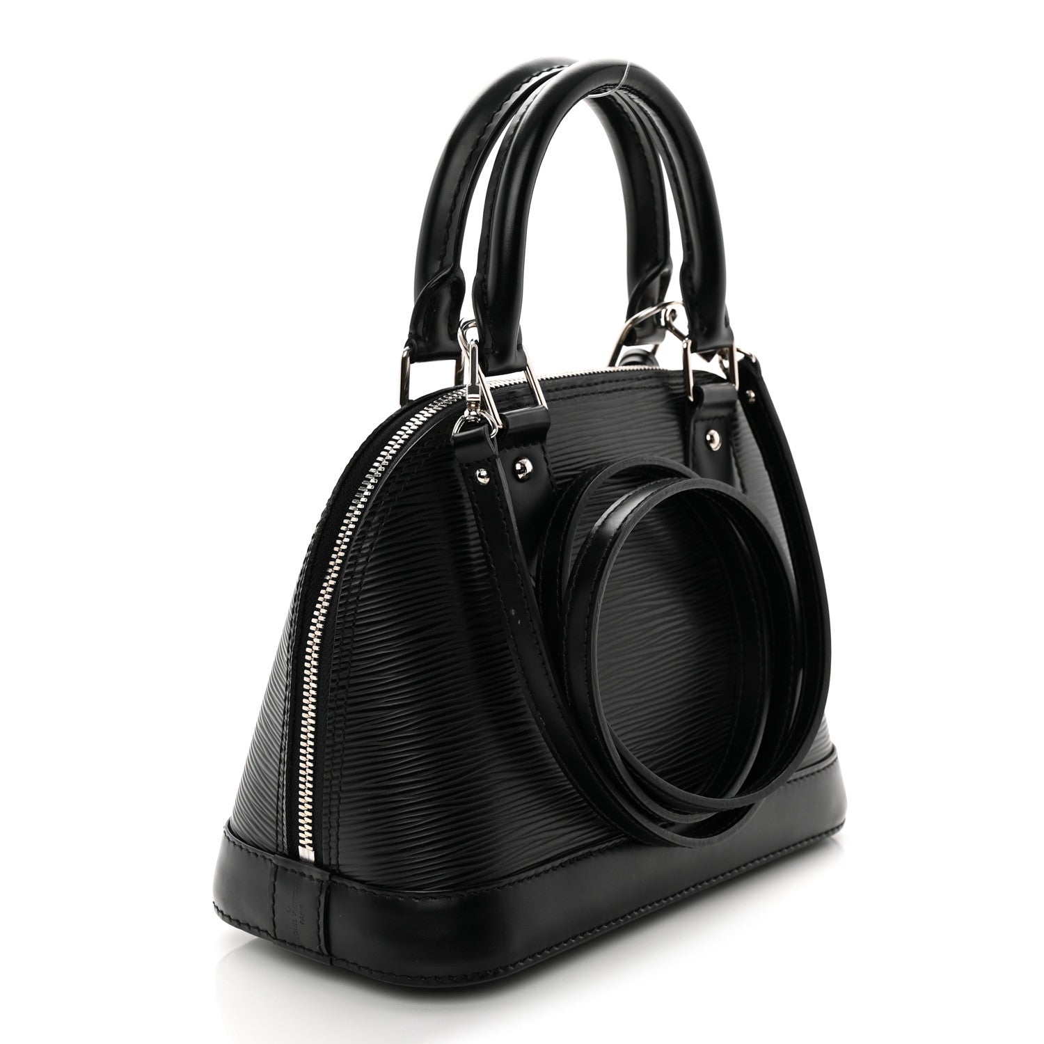 Louis Vuitton Epi Alma BB Black 2 of 9