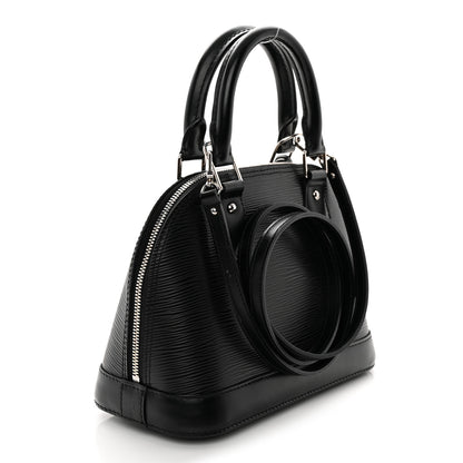 Louis Vuitton Epi Alma BB Black 2 of 9