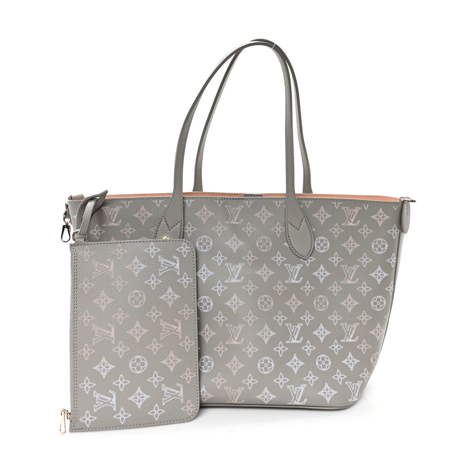 Louis Vuitton Mahina Blossom MM Grey 4 of 11