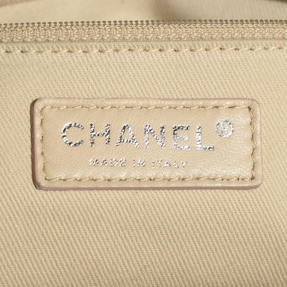 Chanel Calfskin Small Diamond Stitch Tote White 6 of 7