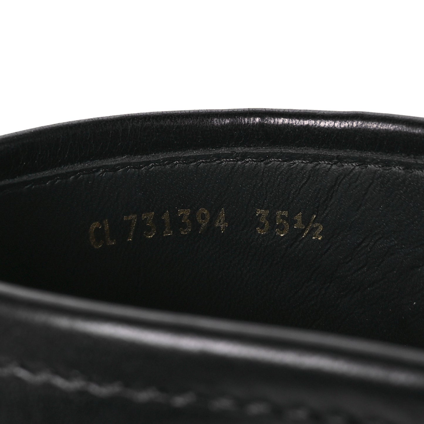 Smooth Calfskin Camoy Clogs 35.5 Black