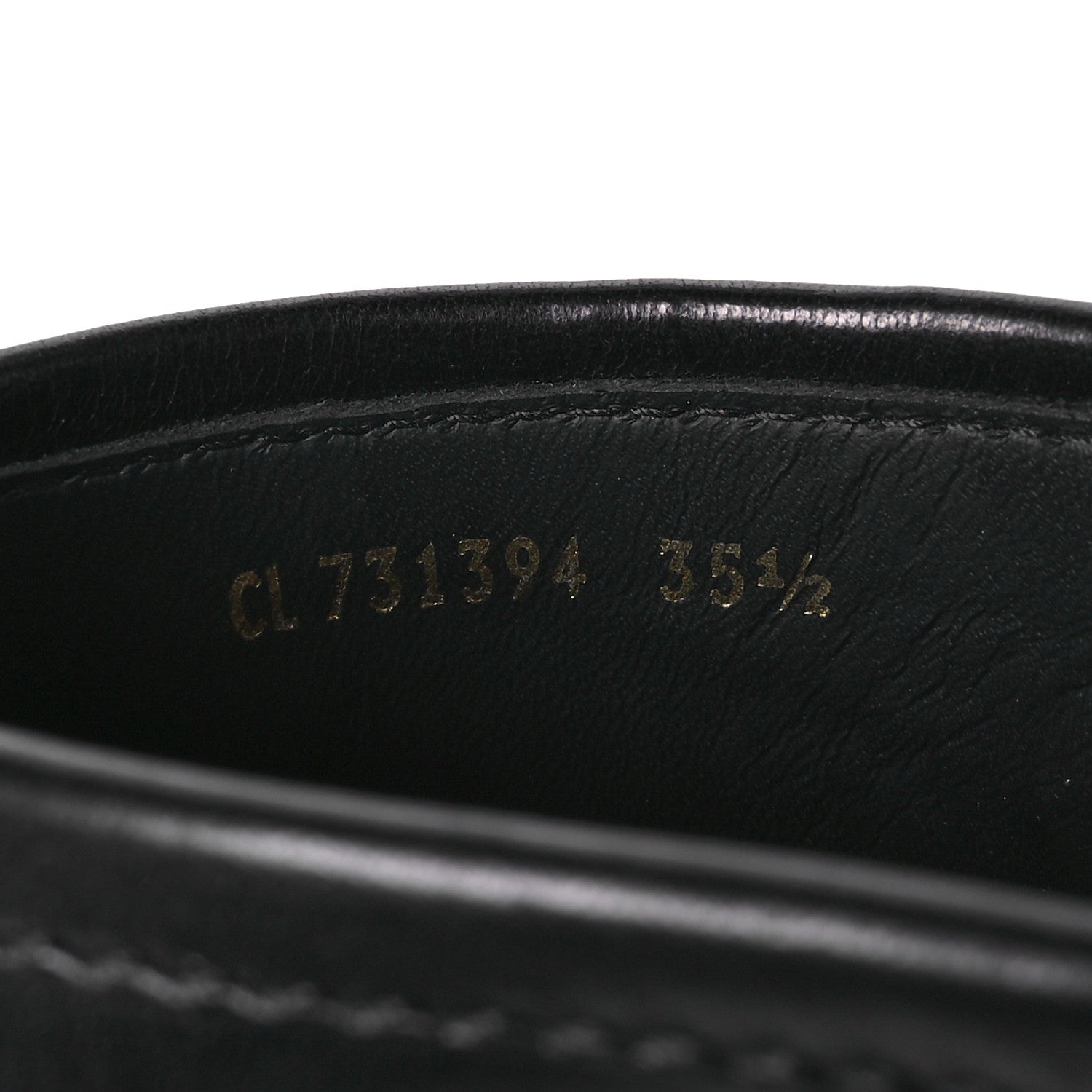 Saint Laurent Smooth Calfskin Camoy Clogs 35.5 Black 7 of 9