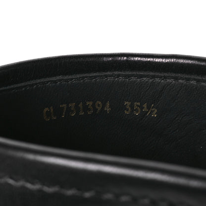 Saint Laurent Smooth Calfskin Camoy Clogs 35.5 Black 7 of 9