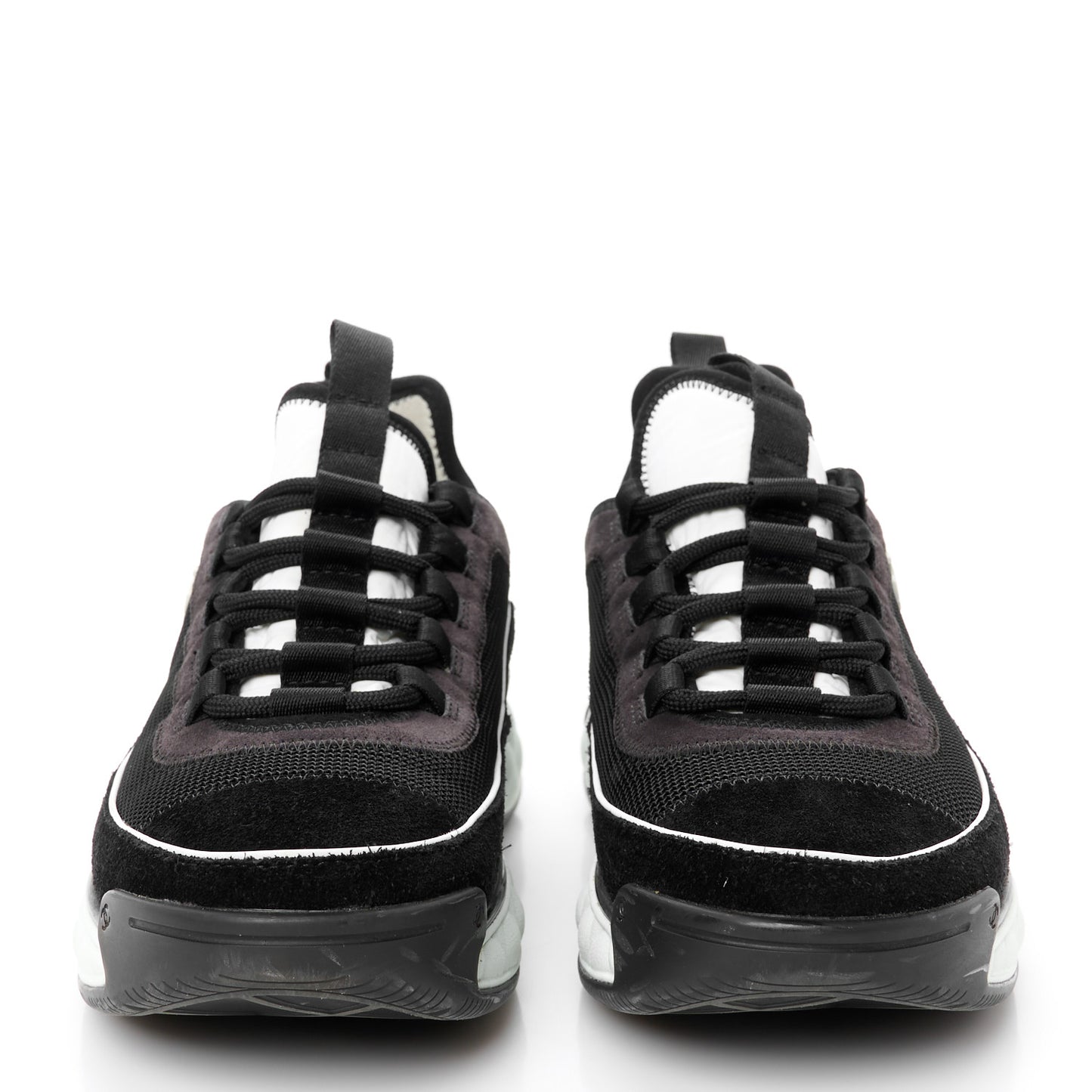 Fabric Suede CC Sneakers 39 Black Dark Grey