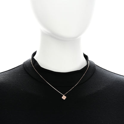 Van Cleef & Arpels 18K Rose Gold Sweet Alhambra Pendant Necklace 2 of 6