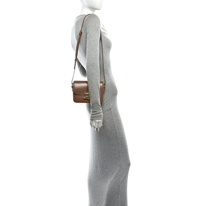 Celine Shiny Calfskin Teen Triomphe Bronze 2 of 11