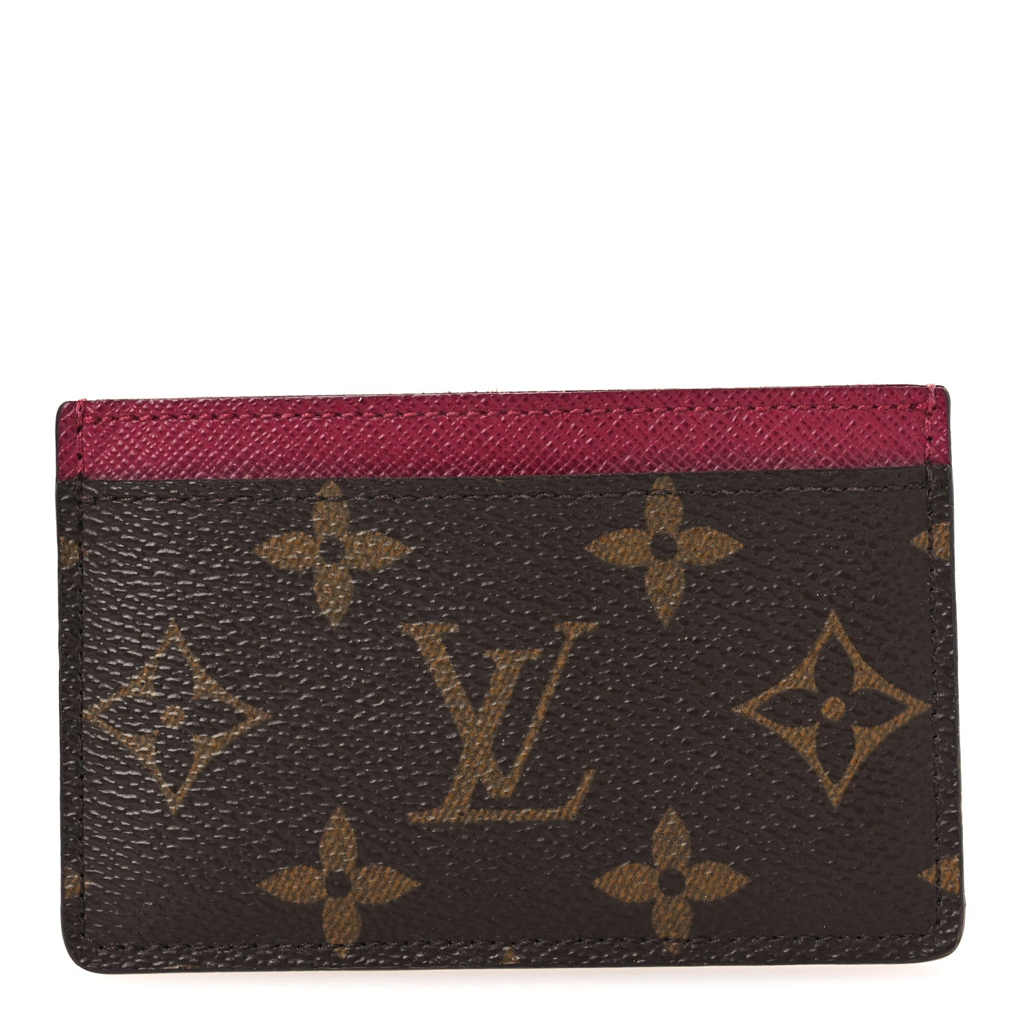Louis Vuitton Monogram Card Holder Fuchsia 1 of 6