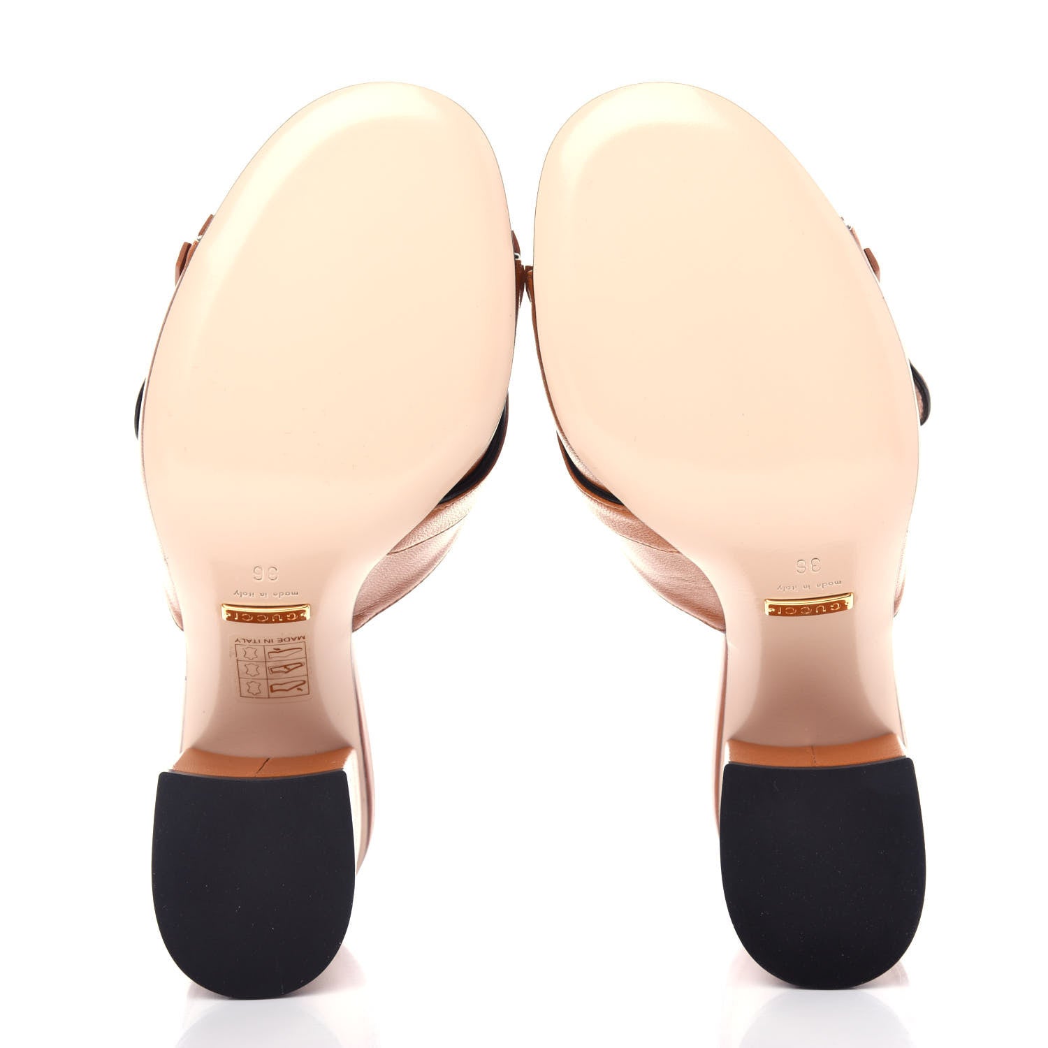 Gucci Malaga Kid GG Marmont Fringe 75mm Slide Sandals 36 Cognac 6 of 11