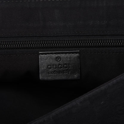 Gucci Monogram Waist Belt Bag Black 8 of 10