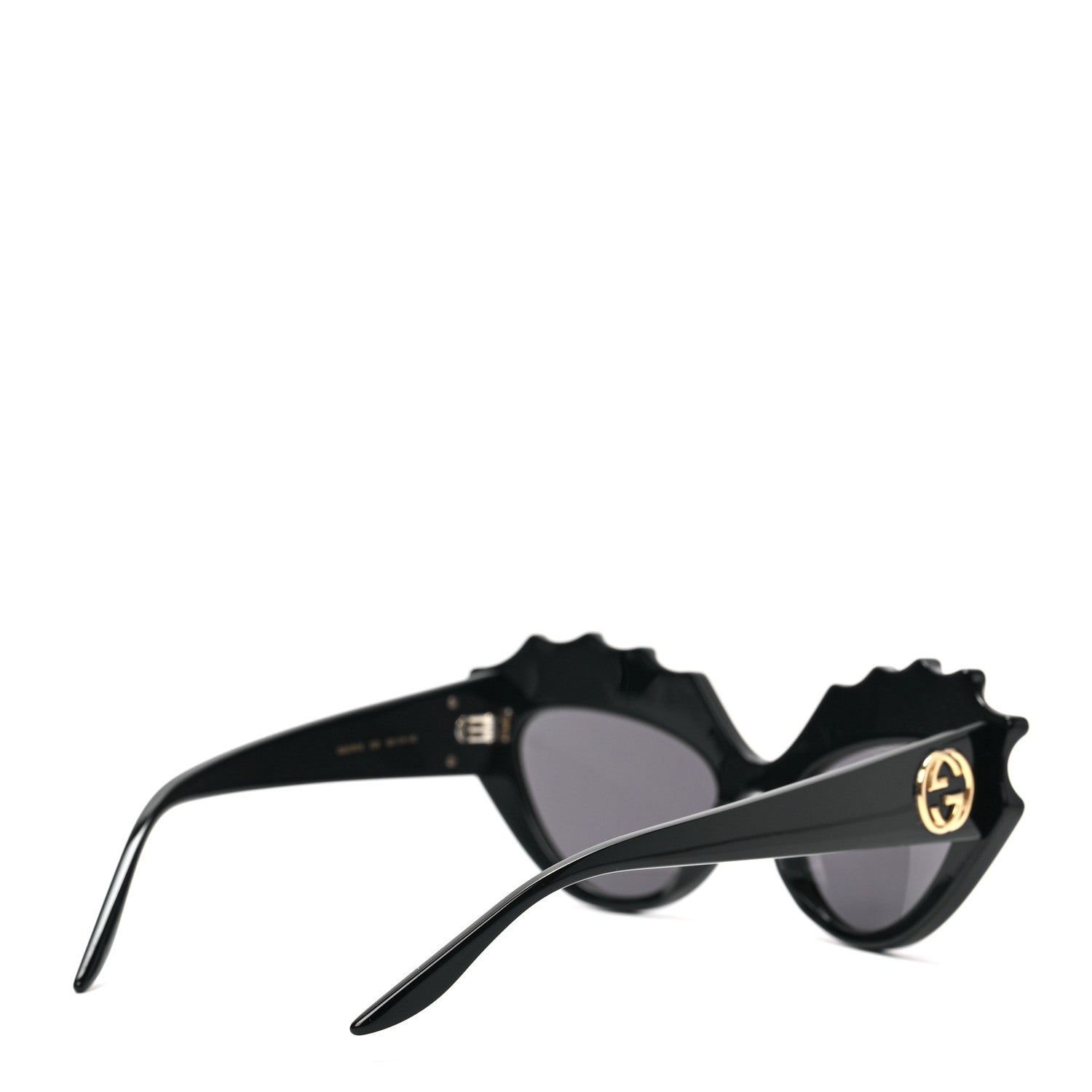 Gucci Acetate Cat Eye Hollywood Forever Sunglasses GG00781S Black 4 of 6