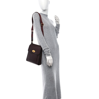 Mulberry Natural Grain Calfskin New Antony Messenger Crossbody Oxblood 2 of 9