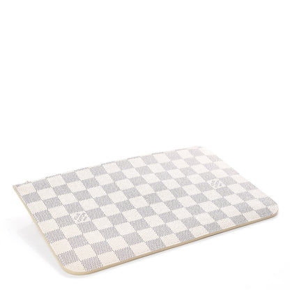 Louis Vuitton Damier Azur Neverfull MM GM Pochette Rose Ballerine 4 of 8
