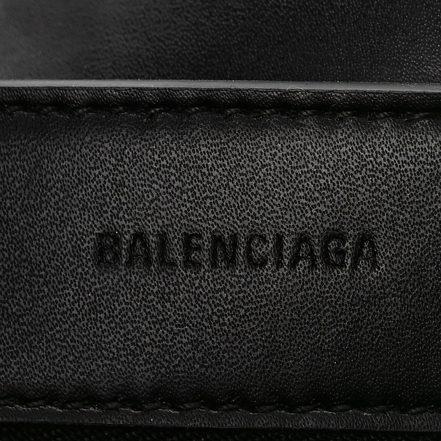 Balenciaga Shiny Calfskin Logo Crocodile Embossed XXS Everyday Tote Grey 6 of 8
