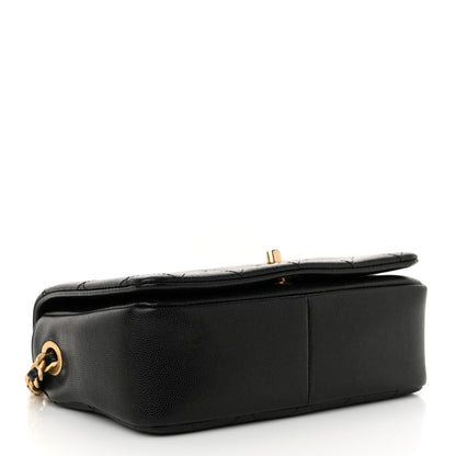 Chanel Caviar Quilted Small Fashion Therapy Flap Bag Black 4 of 11