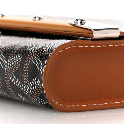 Goyard Goyardine Monte Carlo Clutch PM Black Gold 10 of 12