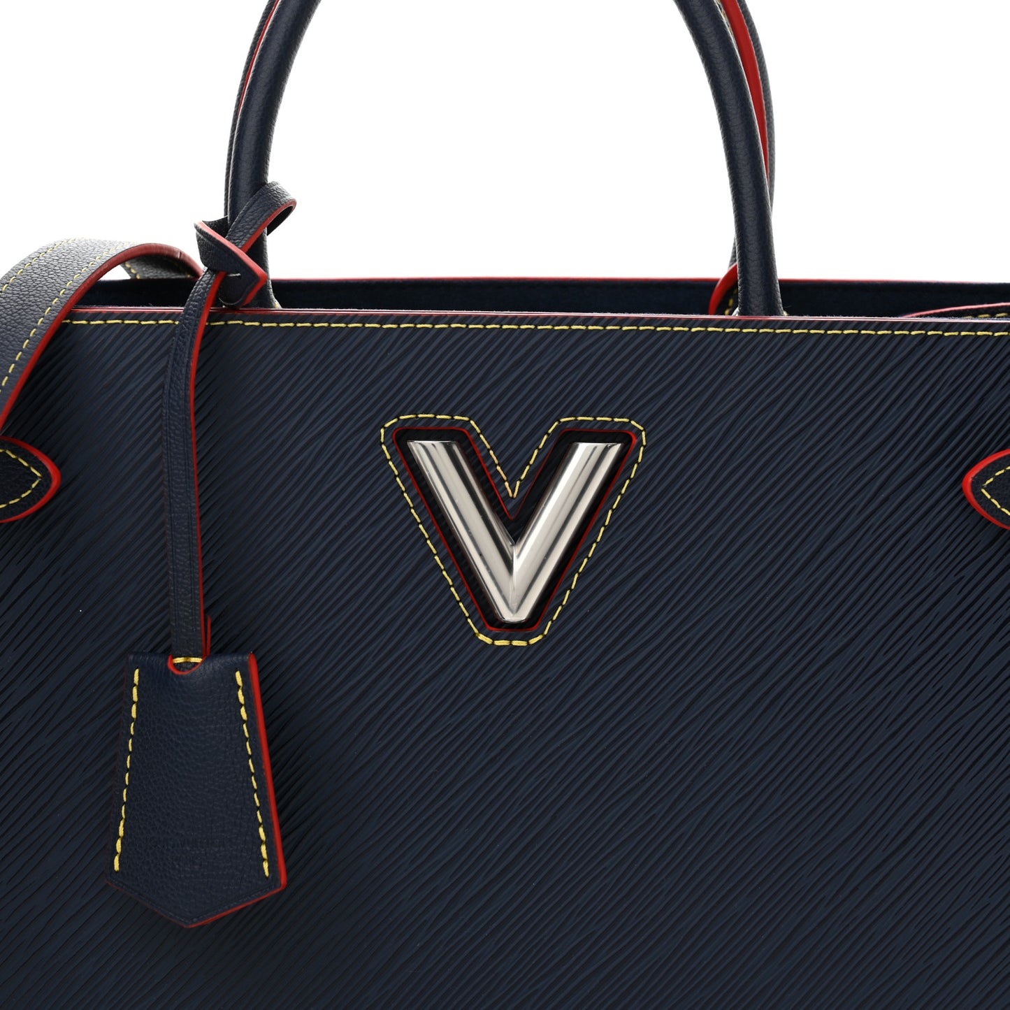 Epi Twist Tote Indigo