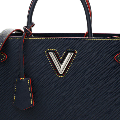 Louis Vuitton Epi Twist Tote Indigo 8 of 10