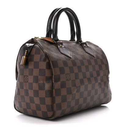 Louis Vuitton Damier Ebene Speedy 25 3 of 12