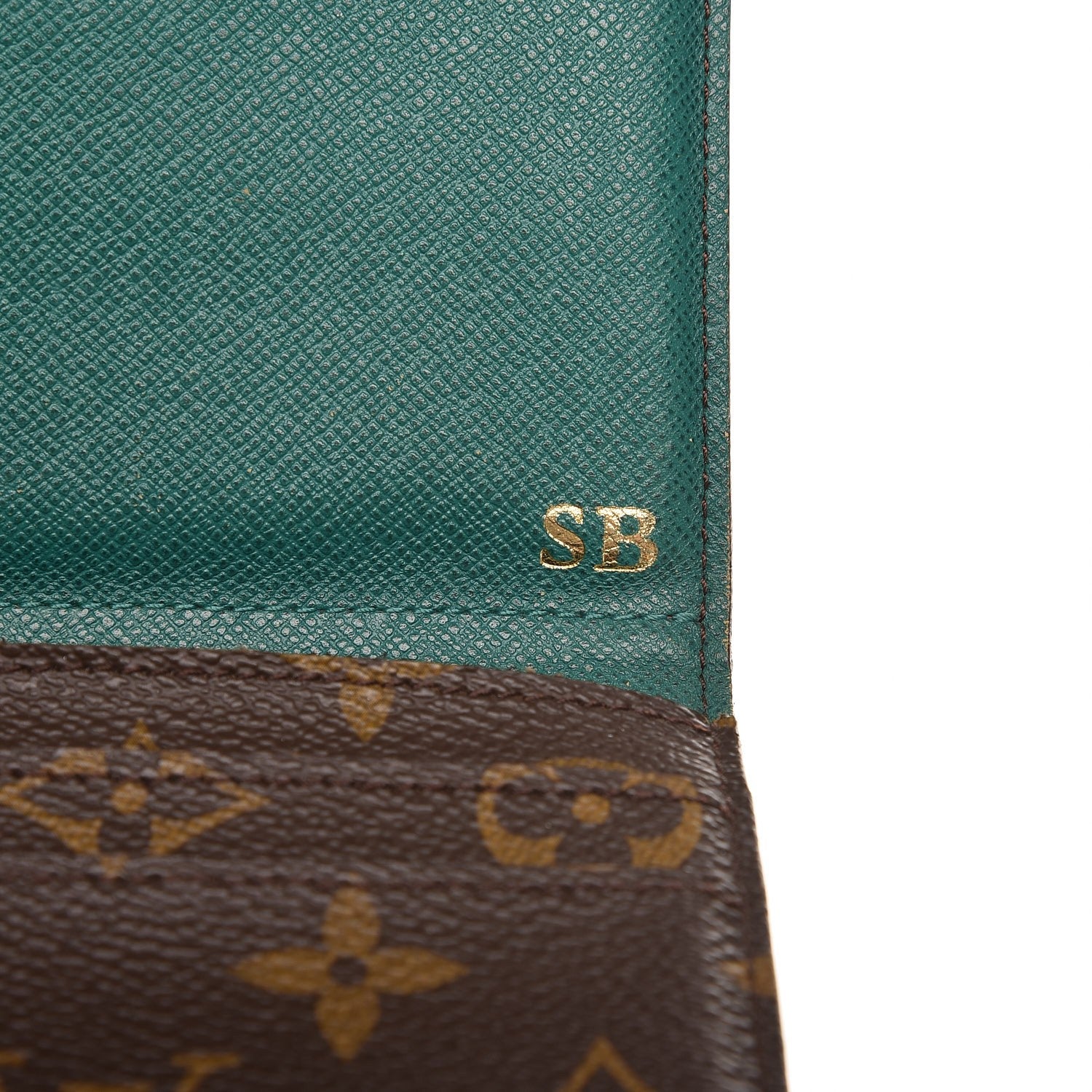 Louis Vuitton Monogram Josephine Wallet Vert 11 of 15
