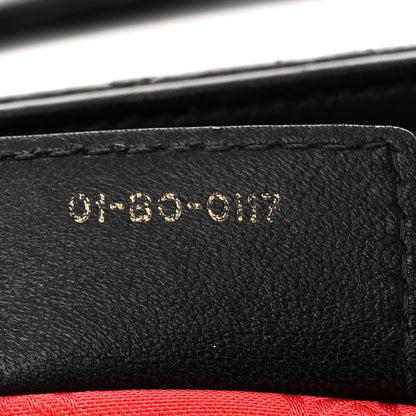 Christian Dior Lambskin Cannage Medium Lady Dior Black 7 of 10