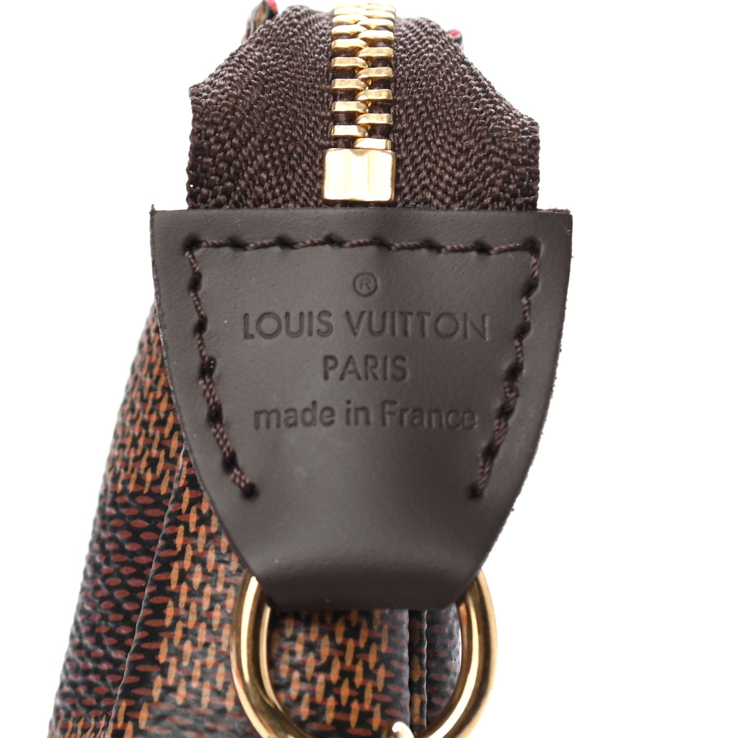 Louis Vuitton Damier Ebene Mini Pochette Accessories 6 of 9