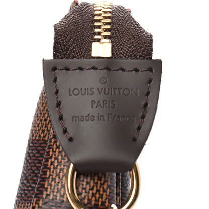 Louis Vuitton Damier Ebene Mini Pochette Accessories 6 of 9