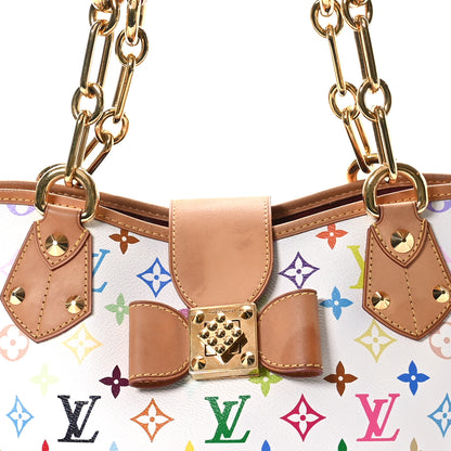 Louis Vuitton Monogram Multicolor Annie MM White 8 of 11