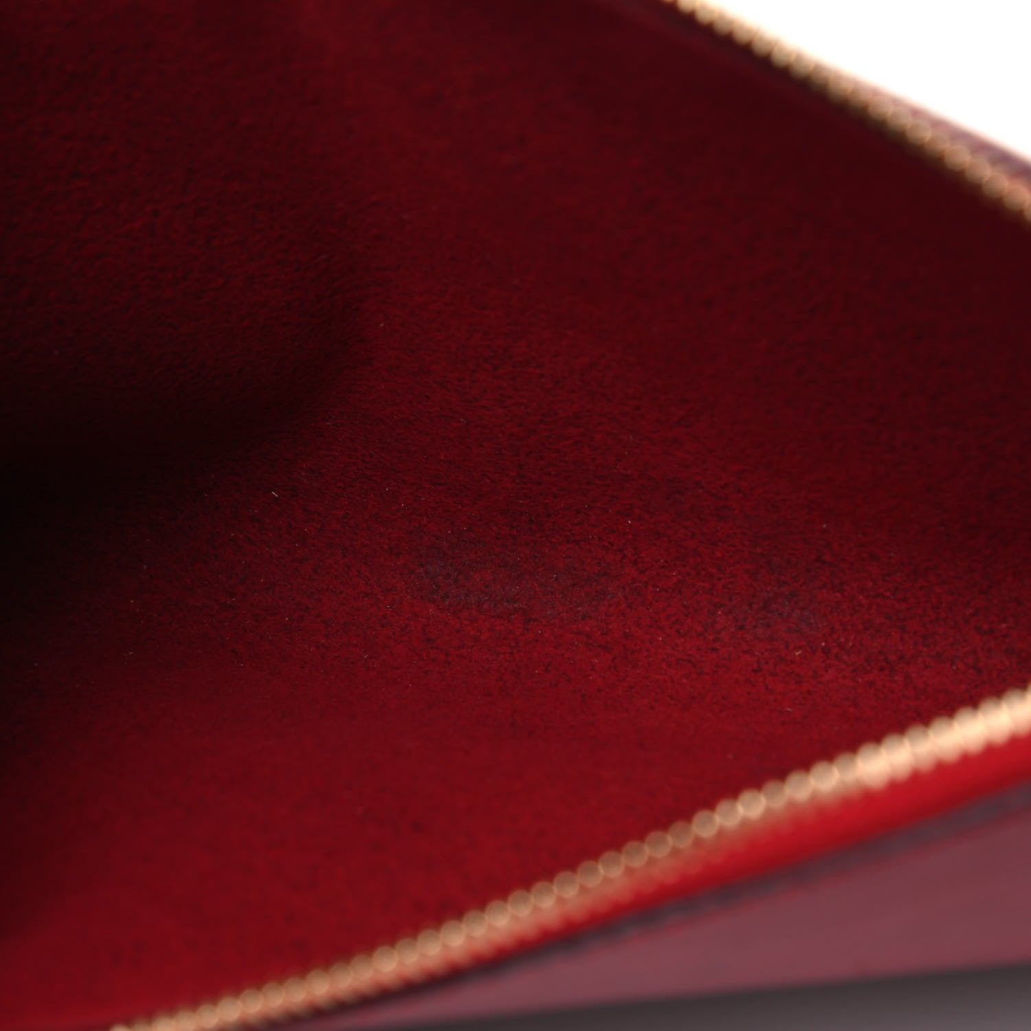 Louis Vuitton Epi Pochette Accessories 24 Castillan Red 5 of 9