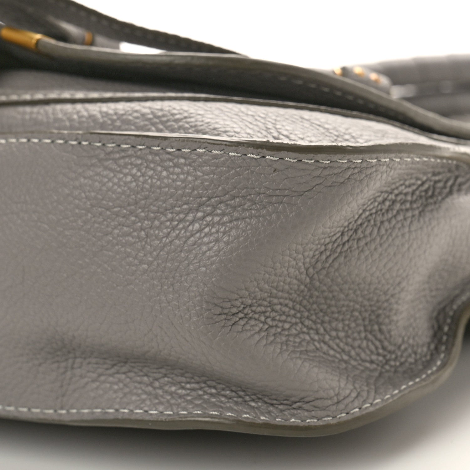 Chloe Calfskin Small Marcie Satchel Cashmere Grey 9 of 9