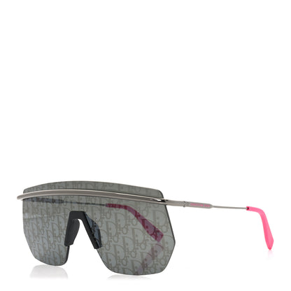 Christian Dior Metal Oblique DiorMotion M1I Mask Sunglasses Grey Pink 1 of 6