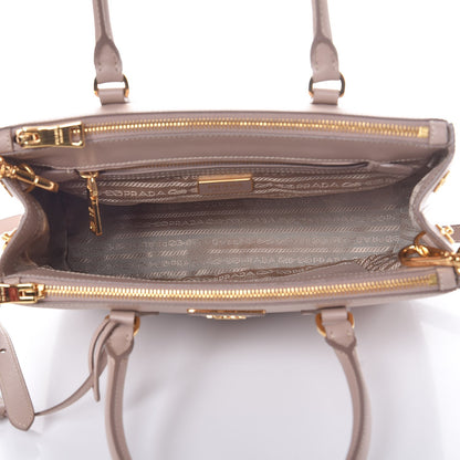 Prada Saffiano Small Galleria Double Zip Tote Cipria 5 of 7