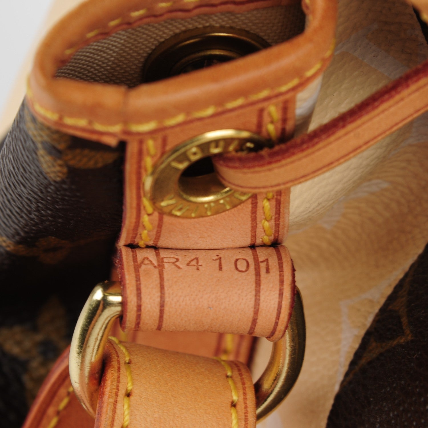 Louis Vuitton Monogram Rayures Petit Noe 8 of 9